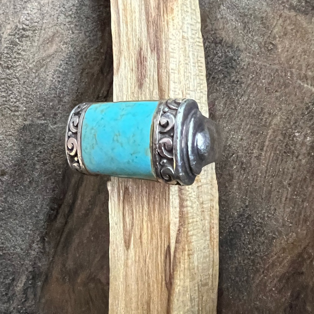 Vintage Turquoise Ring - Picture 4 of 7